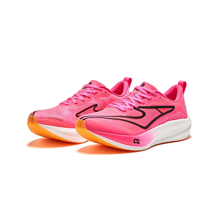 Erke Dust 3.0 Low top Luck Star Erke Technology Training Racing Running Shoes Men’s Dragon Fruit