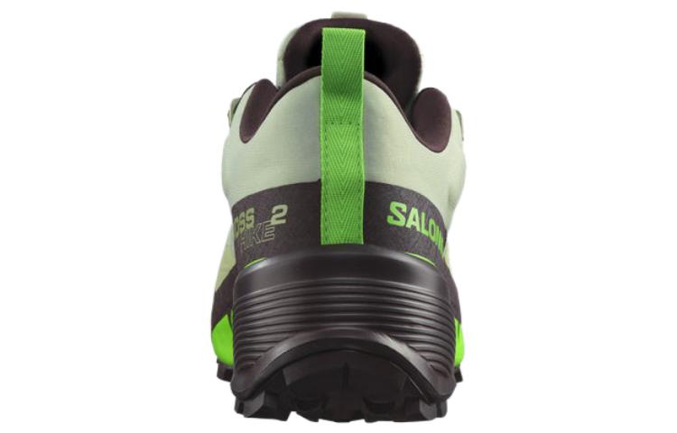 SALOMON CROSS HIKE 2 GORE TEX Abrasion Resistant Breathable Low top Outdoor Shoes Men’s Green