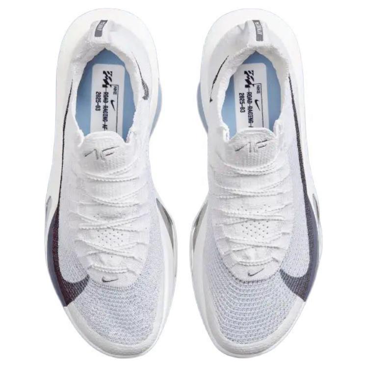Nike Air Zoom Alphafly Next% 3 White Pure Platinum Obsidian Mist Gridiron