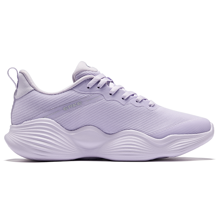 Erke Bobo Dan 2.5 Comfortable And Breathable Cushioning Rebound Low top Running Shoes Women’s Aromatherapy Purple