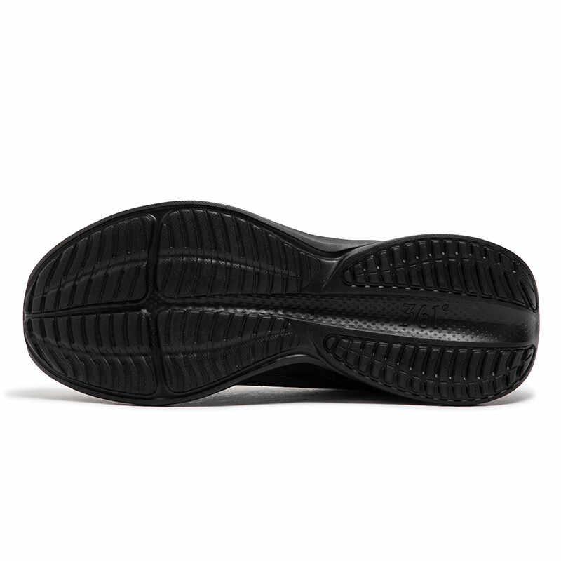 361° Cushioning, Wear Resistant Low top Casual Running Shoes Men’s Black Gray