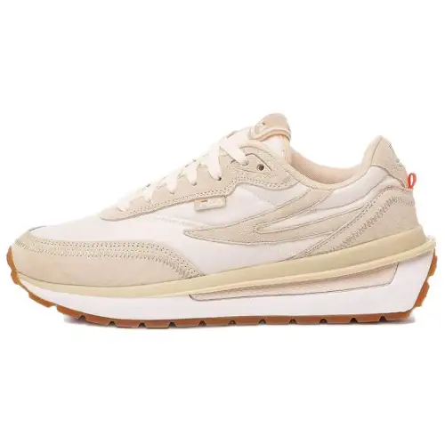 FILA Renno Cushioning, Wear Resistant Low top Running Shoes Women's Milk Tea