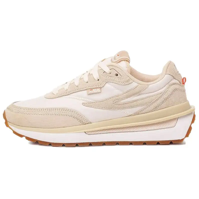 FILA Renno Cushioning, Wear Resistant Low top Running Shoes Women's Milk Tea