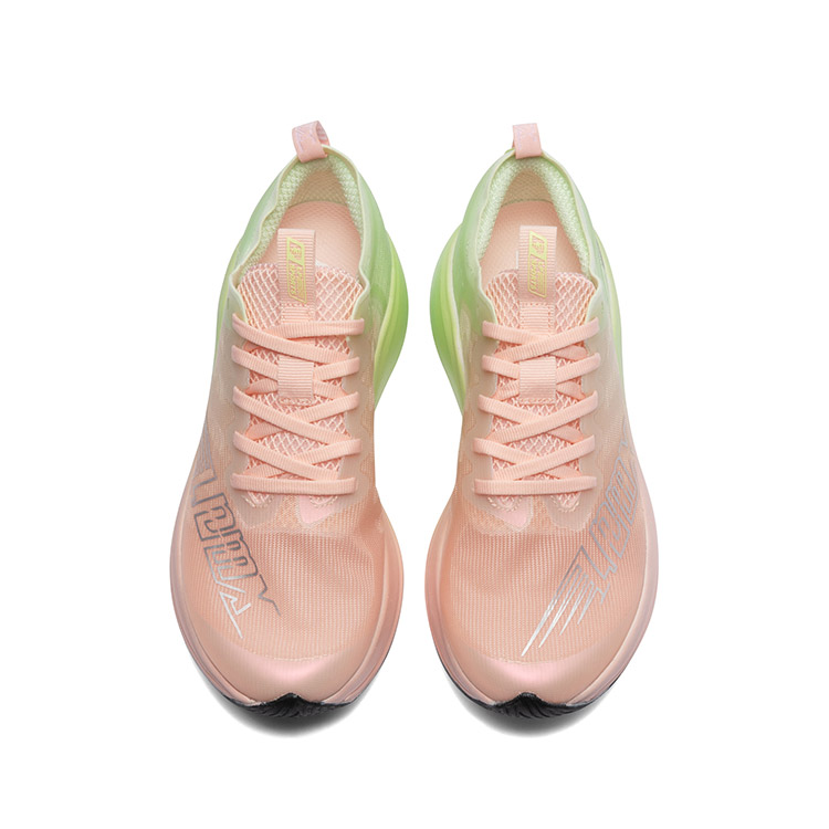 LPMX Running Shoes Unisex Low Top Cherry Blossom Green