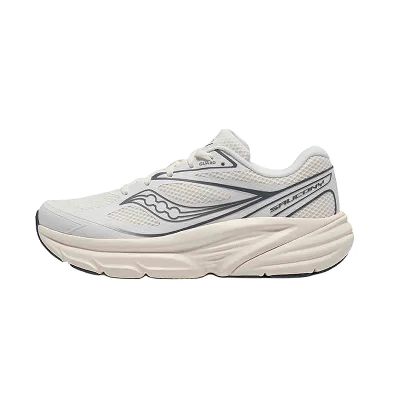 Saucony Guard AMR Low top Casual Training Sprint City Commuting Running Shoes Unisex White Gray