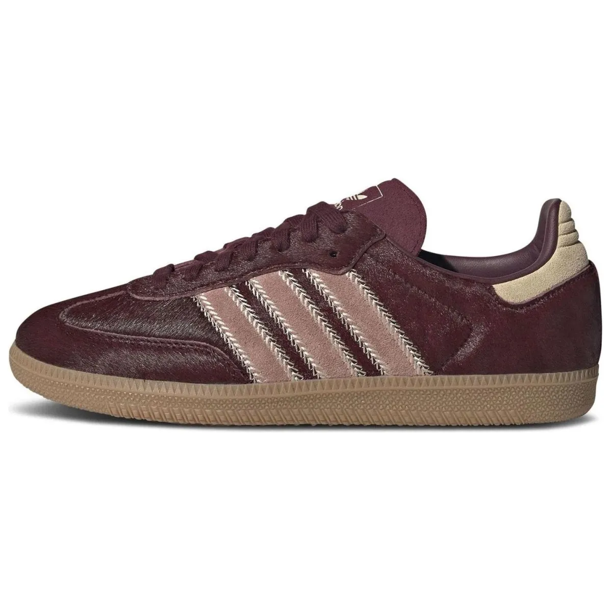 Samba Wmns Adidas Originals Og 'Pony Hair Pack - Maroon' Women's
