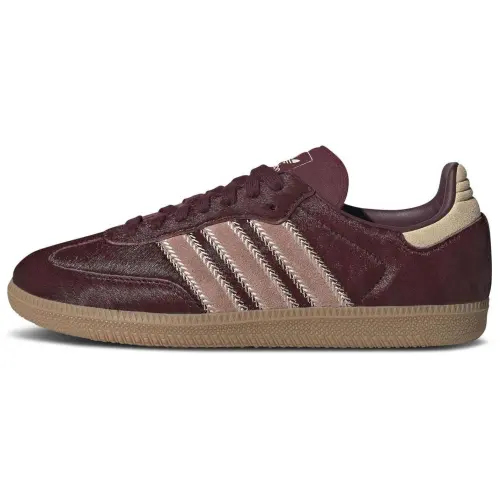Samba Wmns Adidas Originals Og 'Pony Hair Pack - Maroon' Women's