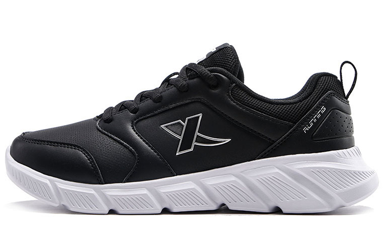 XTEP Synthetic Leather Waterproof Low top Running Shoes Women’s Black