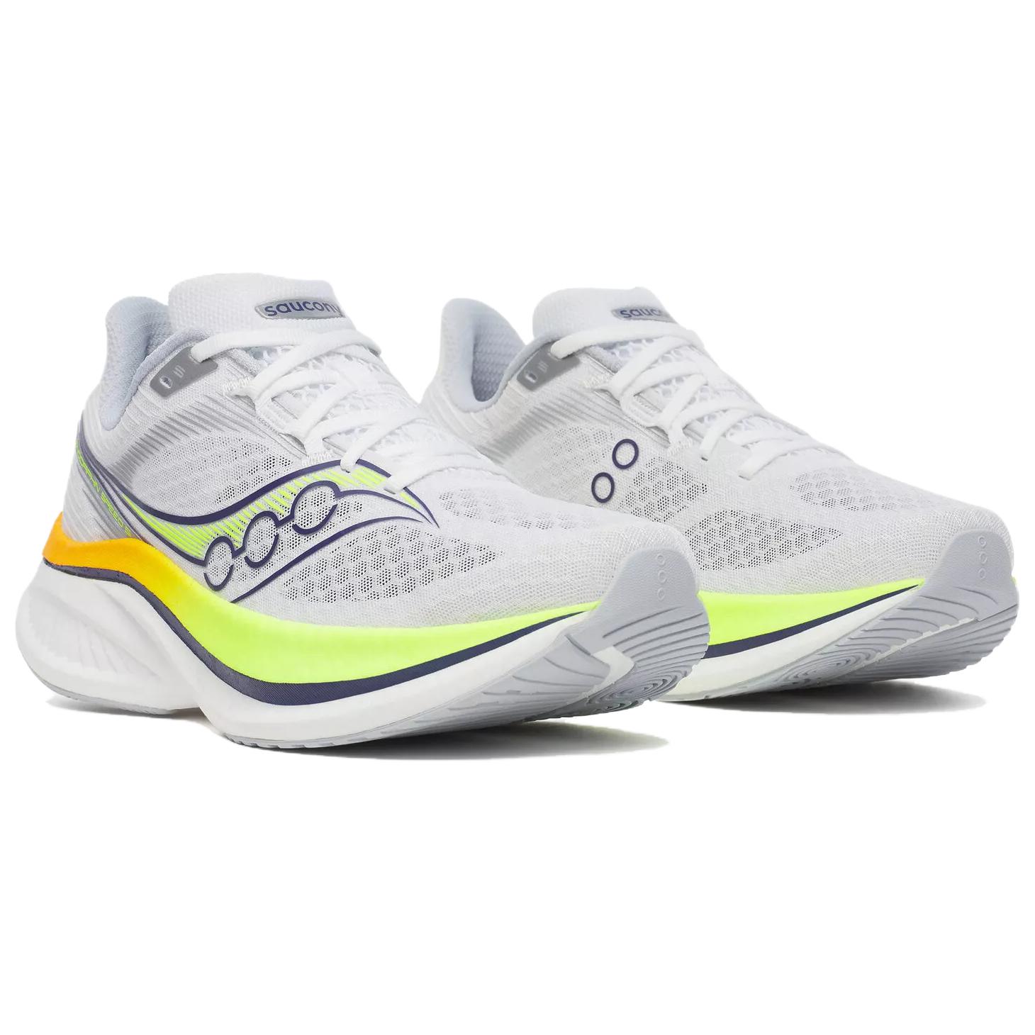 Saucony ENDORPHIN SPEED 5 Abrasion Resistant Abrasion Resistant Low top Casual Running Shoes Unisex Gray Orange