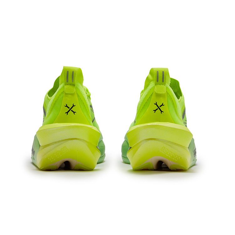 361° Feiyang Future 2.0 Low top Carbon Plate Casual Marathon Racing Running Shoes Unisex Neon Solar Yellow