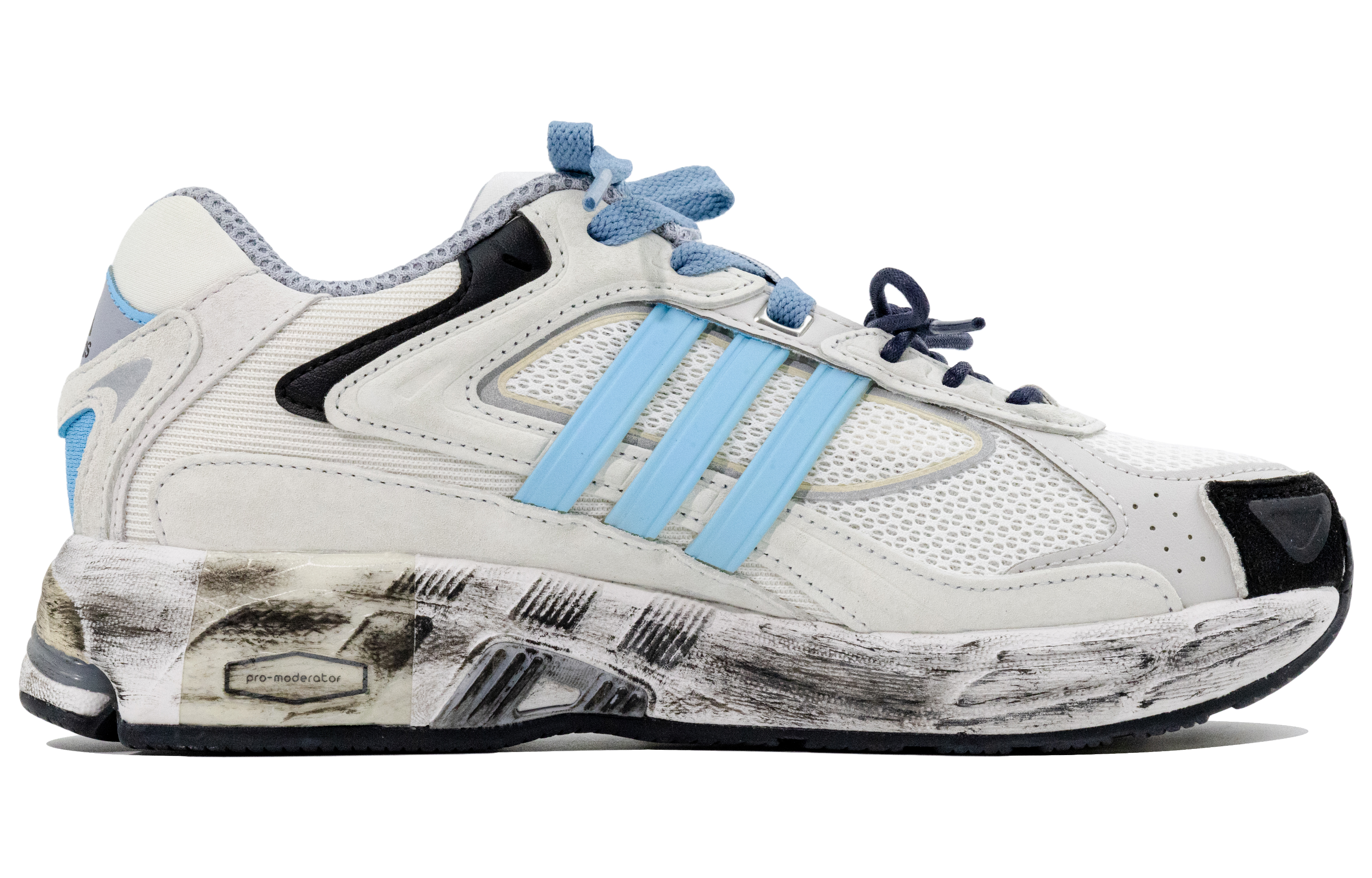 Adidas Originals Response Cl Abrasion Resistant Breathable Low top Casual City Commuting Running Shoes Unisex Gray Blue