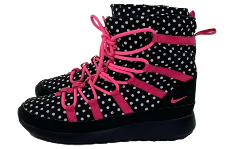 Nike Roshe One Hi 'Black Pink' Gs