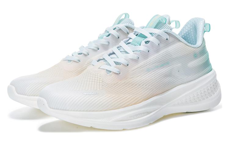 Erke Cushioning Abrasion Resistant Cushioning, Wear Resistant Low top Running Shoes Women’s White Orange