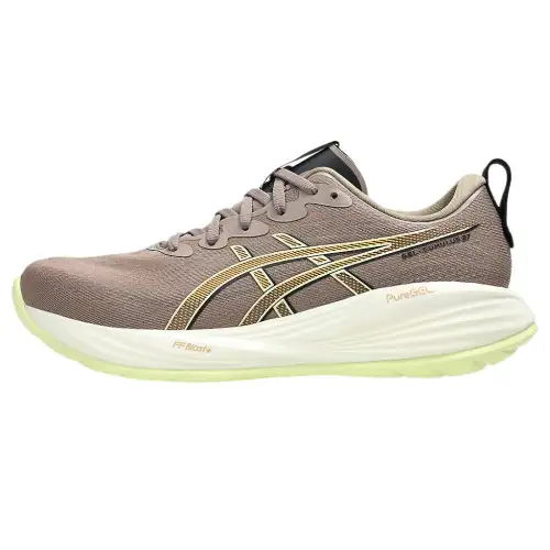 Asics Gel Cumulus 27 Soft And Comfortable Abrasion Resistant Abrasion Resistant Low top Running Shoes Unisex Taupe