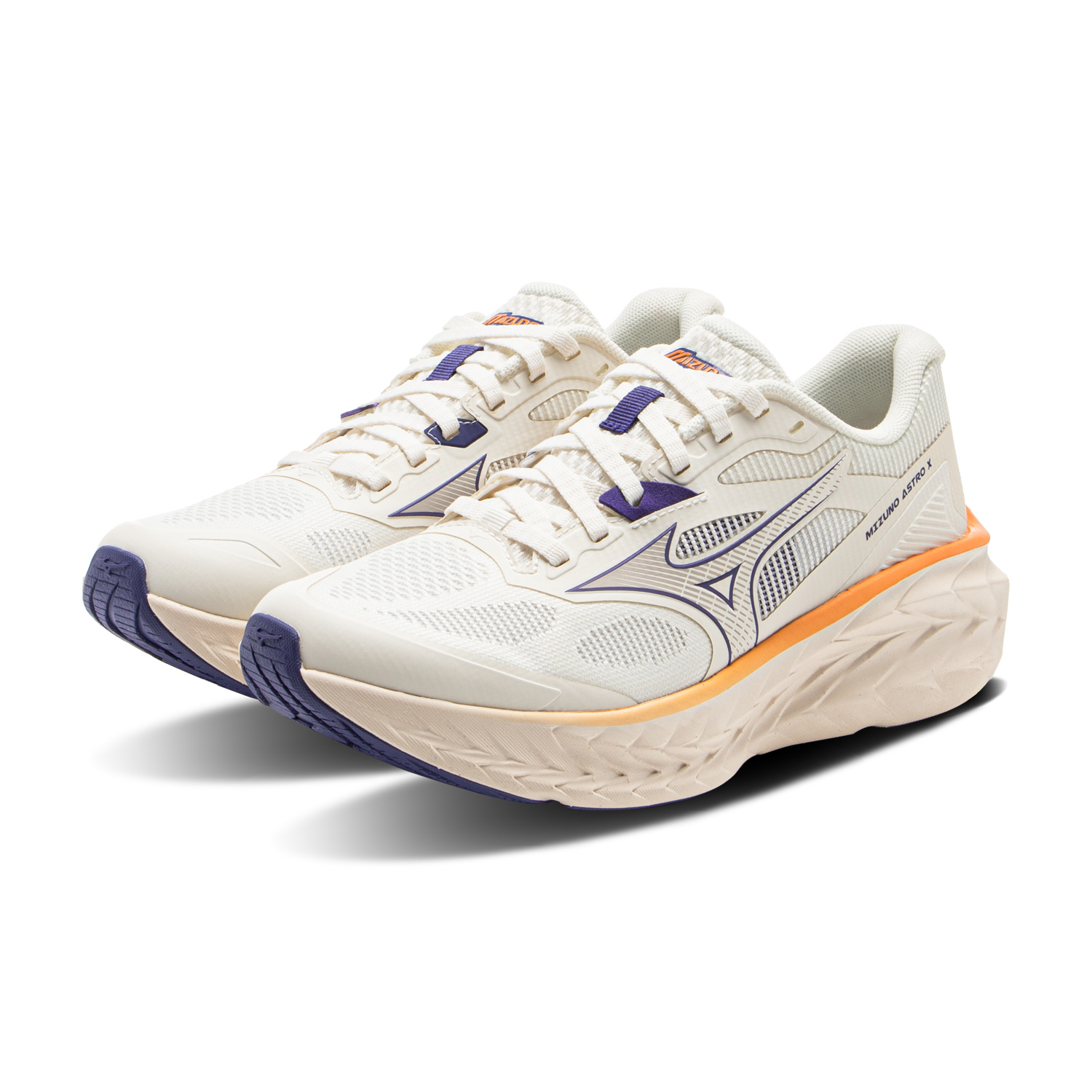 Mizuno ASTRO X Low top Casual Trail Running City Commuting Running Shoes Unisex White