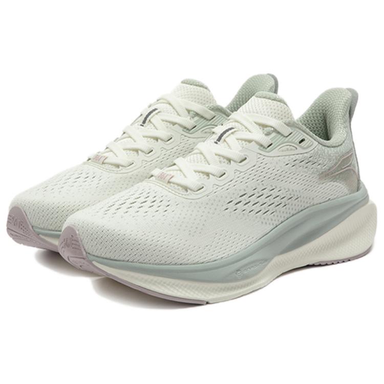 361° Slip Resistant And Abrasion Resistant Coverage Low top Sprint Running Shoes Women’s Gray Green