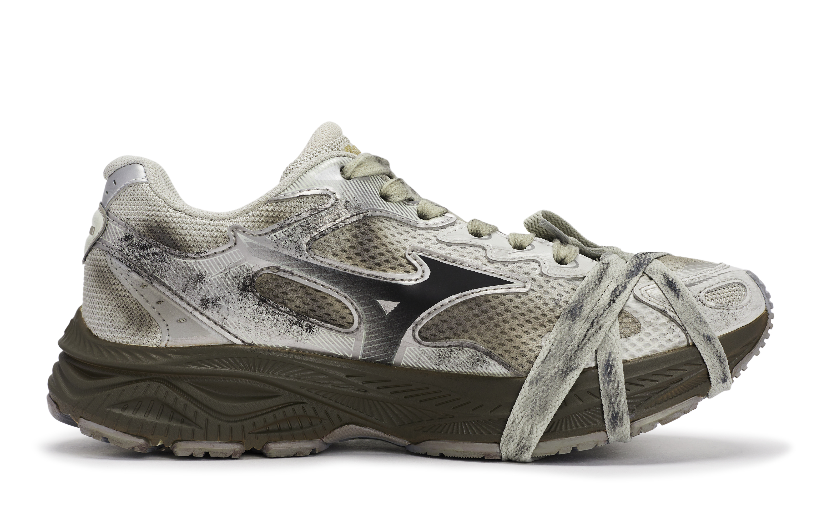 Mizuno Racer S Abrasion Resistant Abrasion Resistant Low top Running Shoes Unisex Black Brown