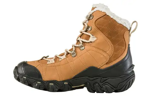 Oboz Footwear Slip Resistant Thermal Mid top Outdoor Shoes Women's Brown