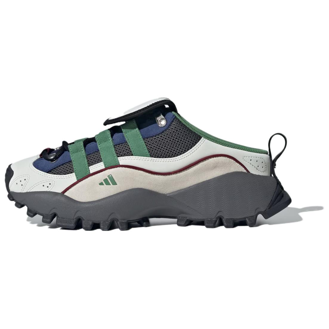 Сабо adidas adidas SEEULATER MULE (бело-зелено-серебристые)