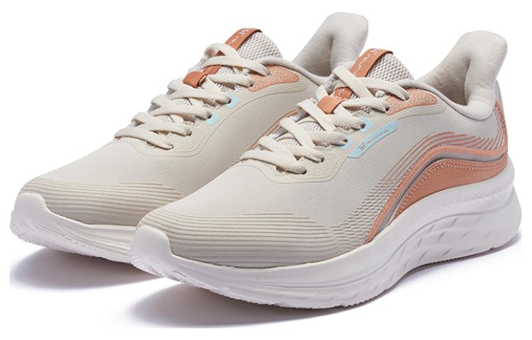 361° Comfortable Slip Resistant And Breathable Low top Running Shoes Women’s Gray Orange