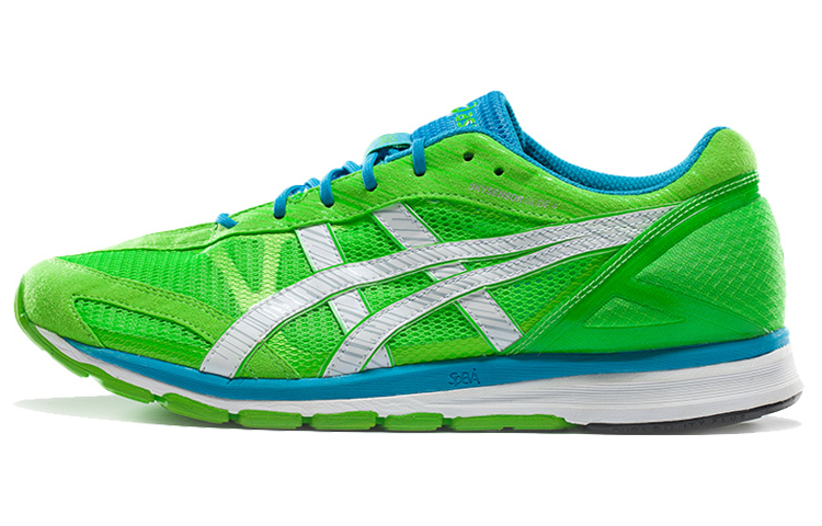 Asics Skysensor Glide 4 Low top Running Shoes Men's Green Silver