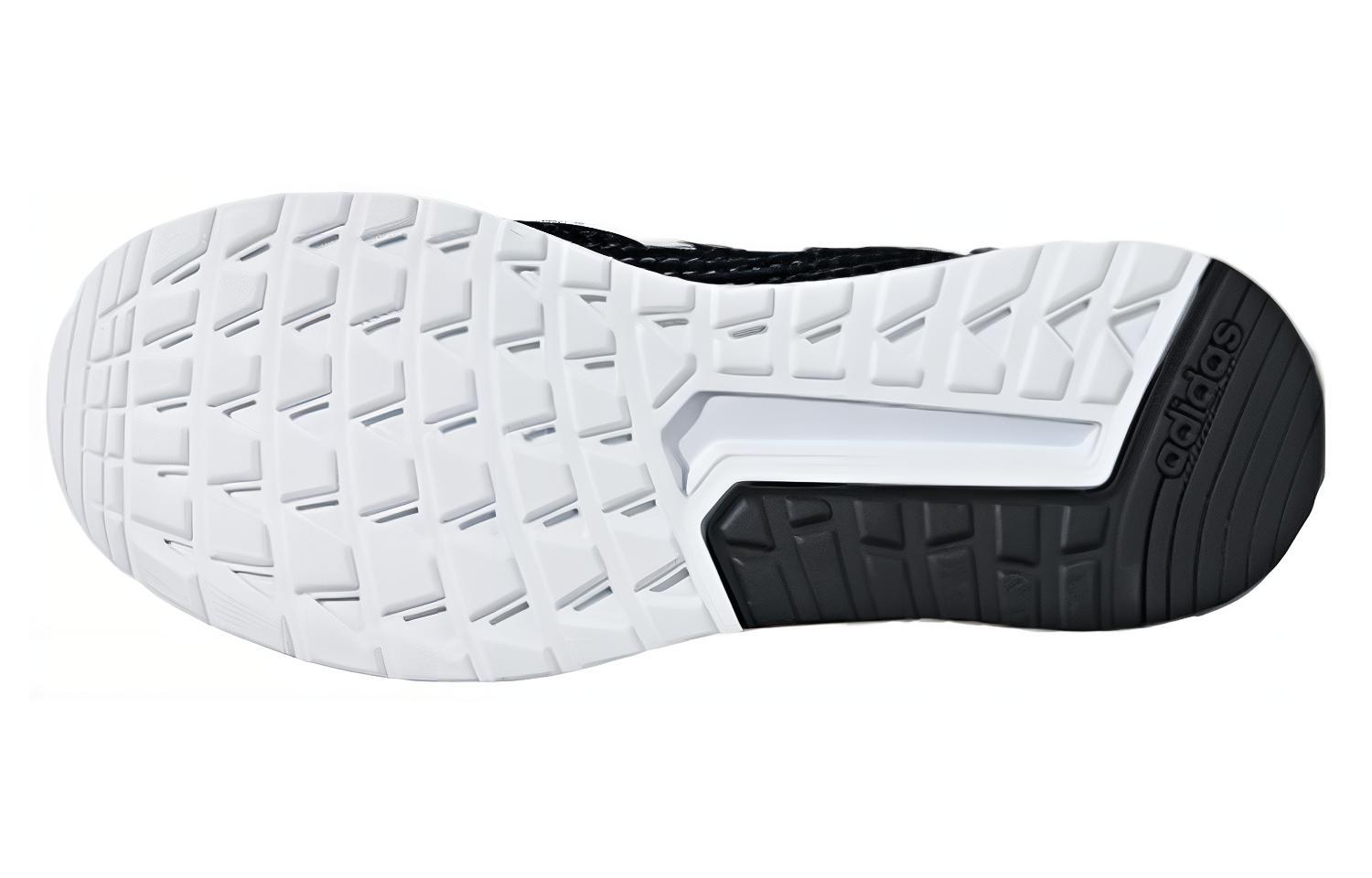 Мужские кроссовки adidas neo Questar (черно-белые) — Чёрный / белый — фото 4