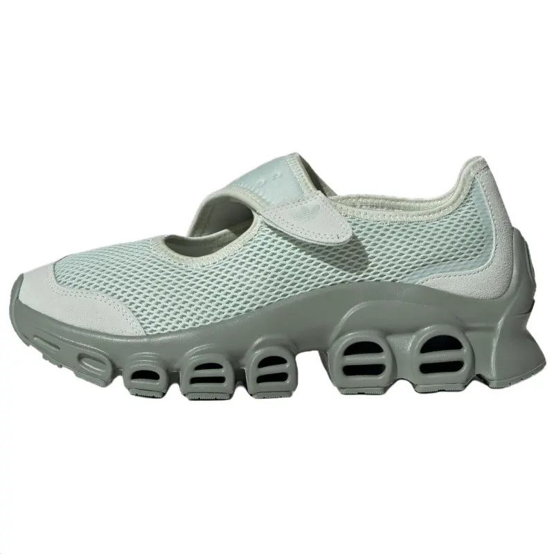 Adidas Originals Adifom Megajane Platform Mary Jane Shoes Women's Gray Green