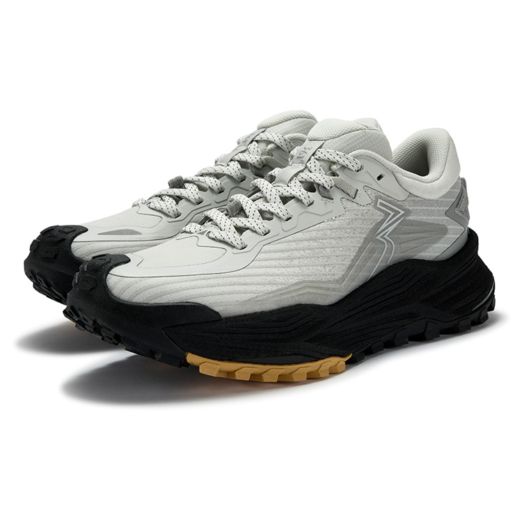 361° Wu Xia 2 Cushioning, Wear Resistant Low top Casual Running Shoes Men’s Antarctic Gray
