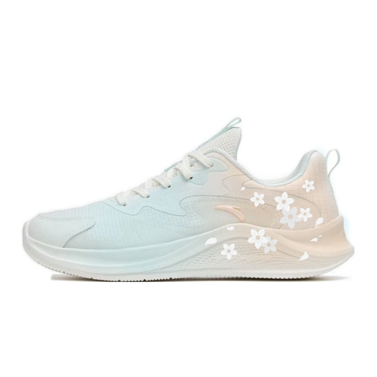 Anta Wander Slip Resistant, Abrasion Resistant, Rebound Low top Casual Running Shoes Women’s Blue Orange