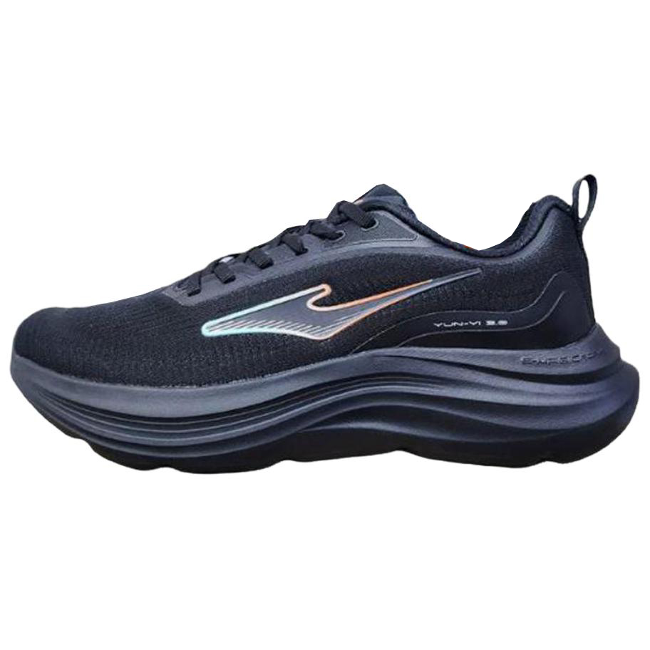 Erke Cushioning Slip Resistant Breathable Low top Casual Running Shoes Men’s Black