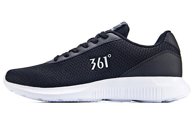 361° Cushioning Low top Running Shoes Men’s Black White