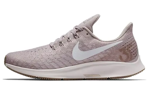 Nike Pegasus 35 color-blocking shock-absorbing and anti-slip rebound low-top running shoes women's pink and purple