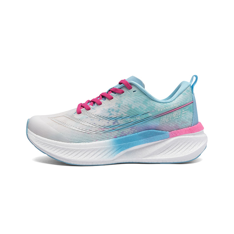 LPMX Running Shoes Women’s Low Top New Pink Blue Mismatched/Qixi Festival Colorway