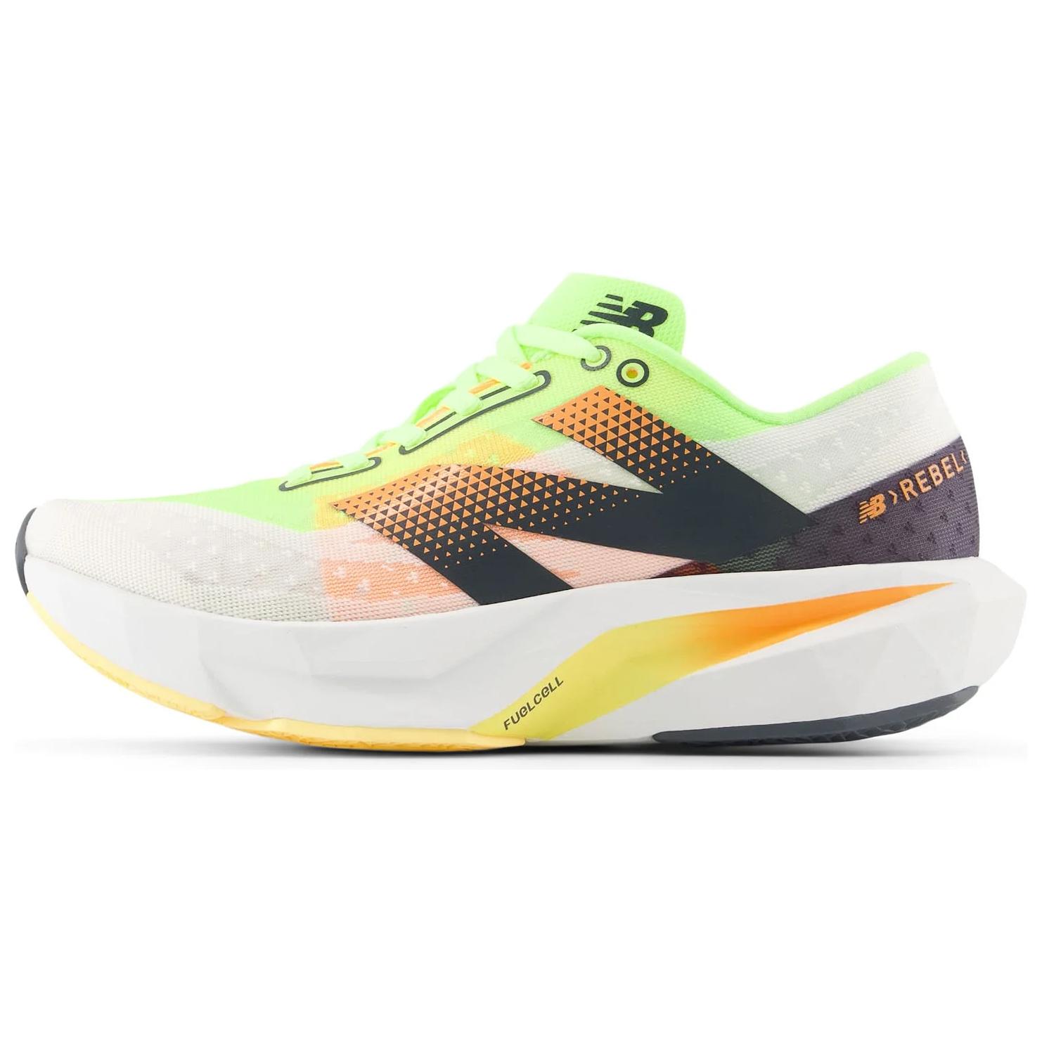 FuelCell Rebel Wmns New Balance v4 'White Bleached Lime Glo' Women's