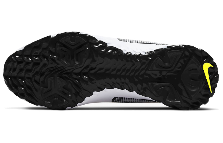 Мужские кроссовки для гольфа Nike React Infinity Pro (бело-желтые) — фото 3