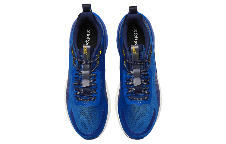 XTEP Cushioning Slip Resistant Lightweight Low top Running Shoes Men’s Blue