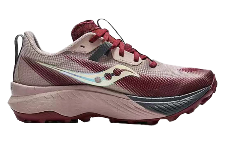 Saucony ENDORPHIN EDGE Slip Resistant Low top Running Shoes Women’s Beige Red