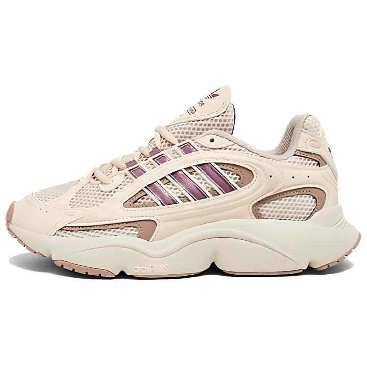 Adidas Originals Ozmillen Cushioning, Wear Resistant Low top Running Shoes Women's Beige