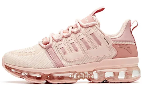 Anta SEEED Fabric Cushioning Slip Resistant Abrasion Resistant Support Low top Running Shoes Women's Pink