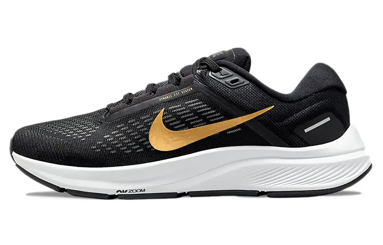 Nike Air Zoom Structure 24 'Black Metallic Gold Coin' Women's