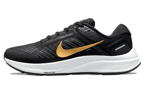 Nike Air Zoom Structure 24 'Black Metallic Gold Coin' Women's