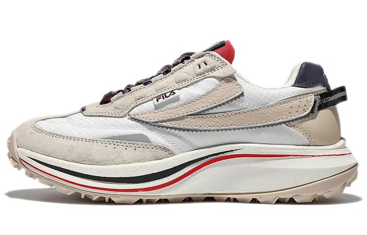 FILA Low Top 'White Grey Red'