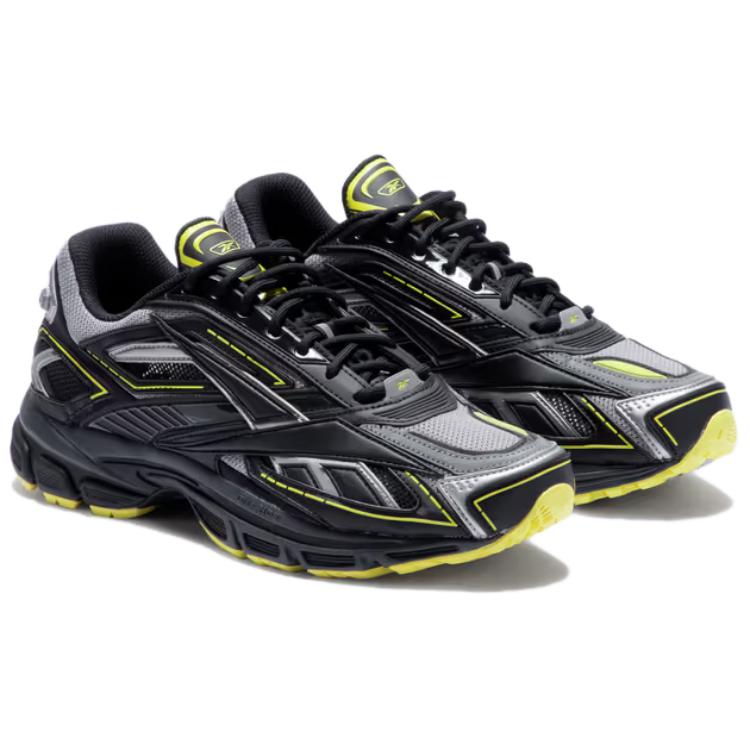 Reebok Premier Road Abrasion Resistant Low top Running Shoes Unisex Black