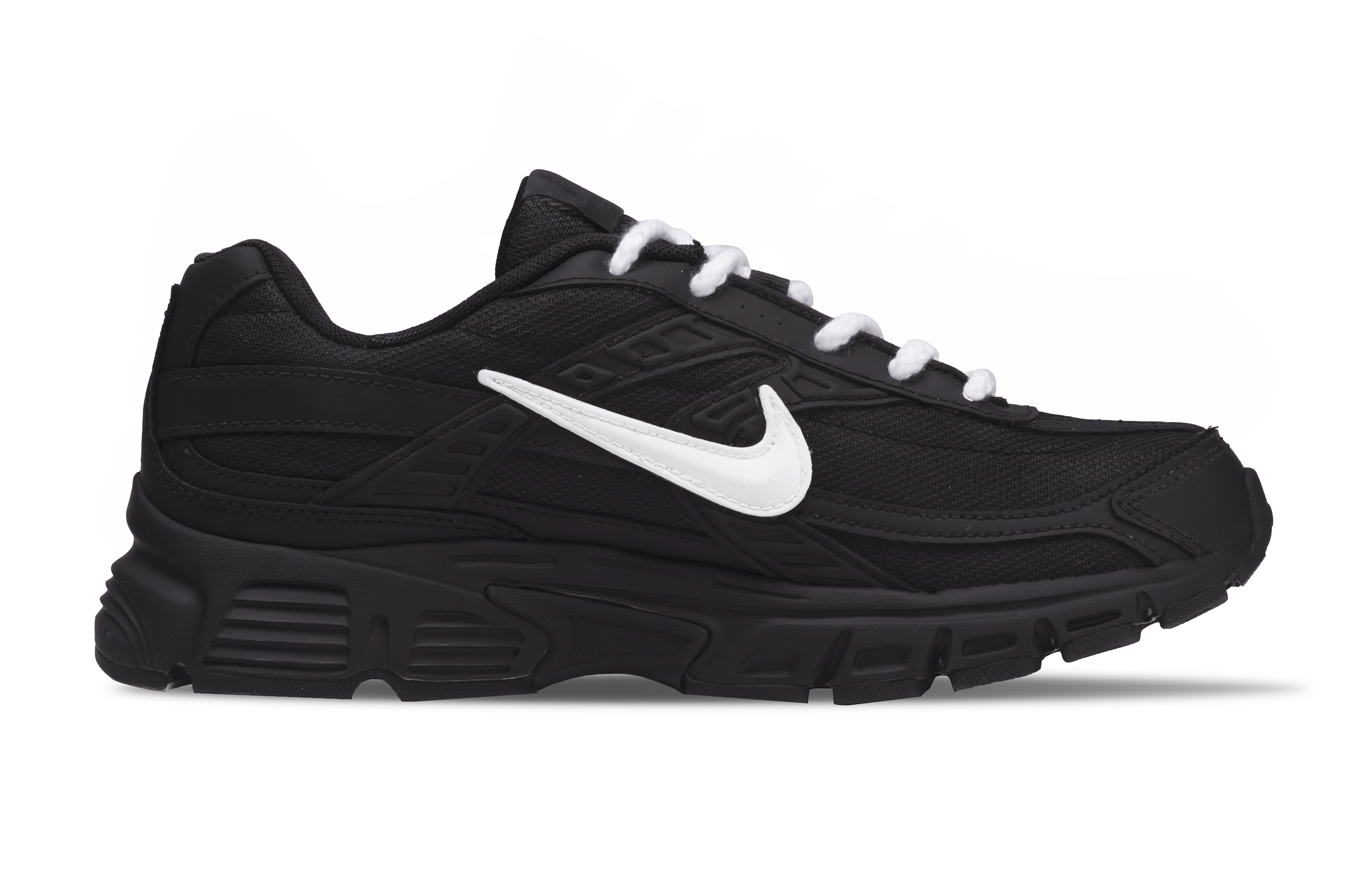 Nike Cushioning Breathable Coverage Casual City Commuting Running Shoes Unisex Black White
