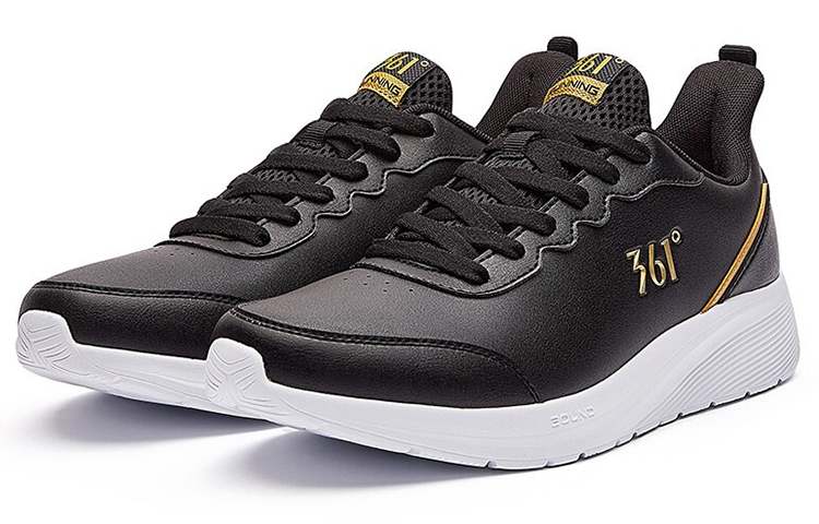 361° Cushioning Low top Running Shoes Men’s Obsidian Black