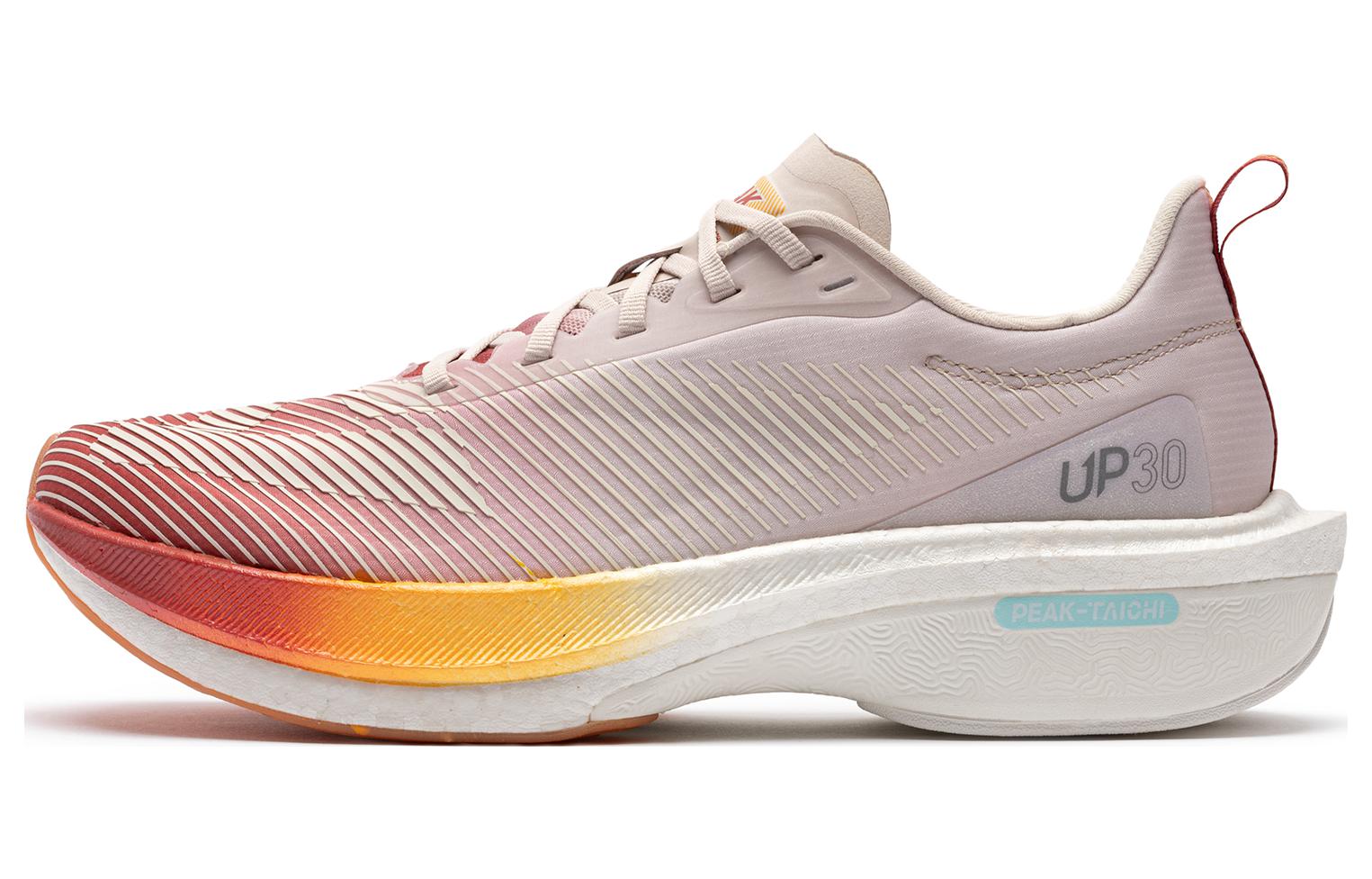 PEAK UP30 2.0 Professional Slip Resistant Cushioning Slip Resistant Cushioning Low top Running Shoes Men’s Ivory Yellow