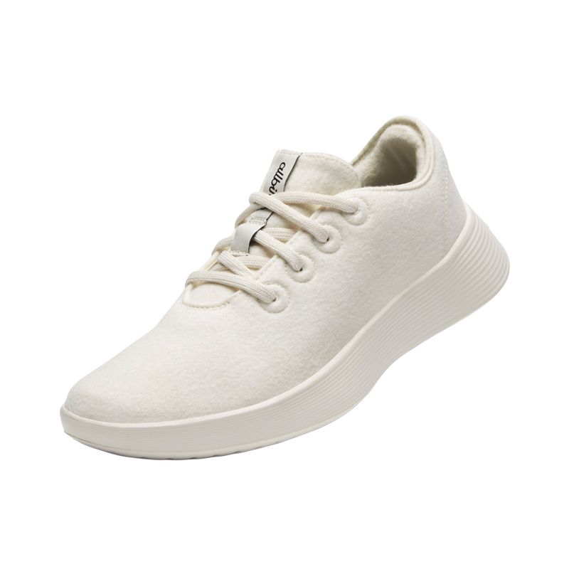 Allbirds Wool Runner Go Cushioning Low top Running Shoes Women’s Natural White