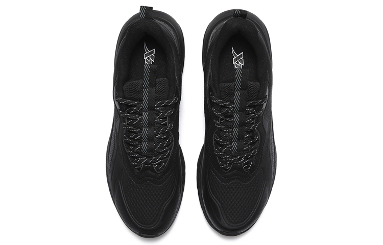 XTEP Cushioning Slip Resistant Cushioning Slip Resistant Running Shoes Men’s Black