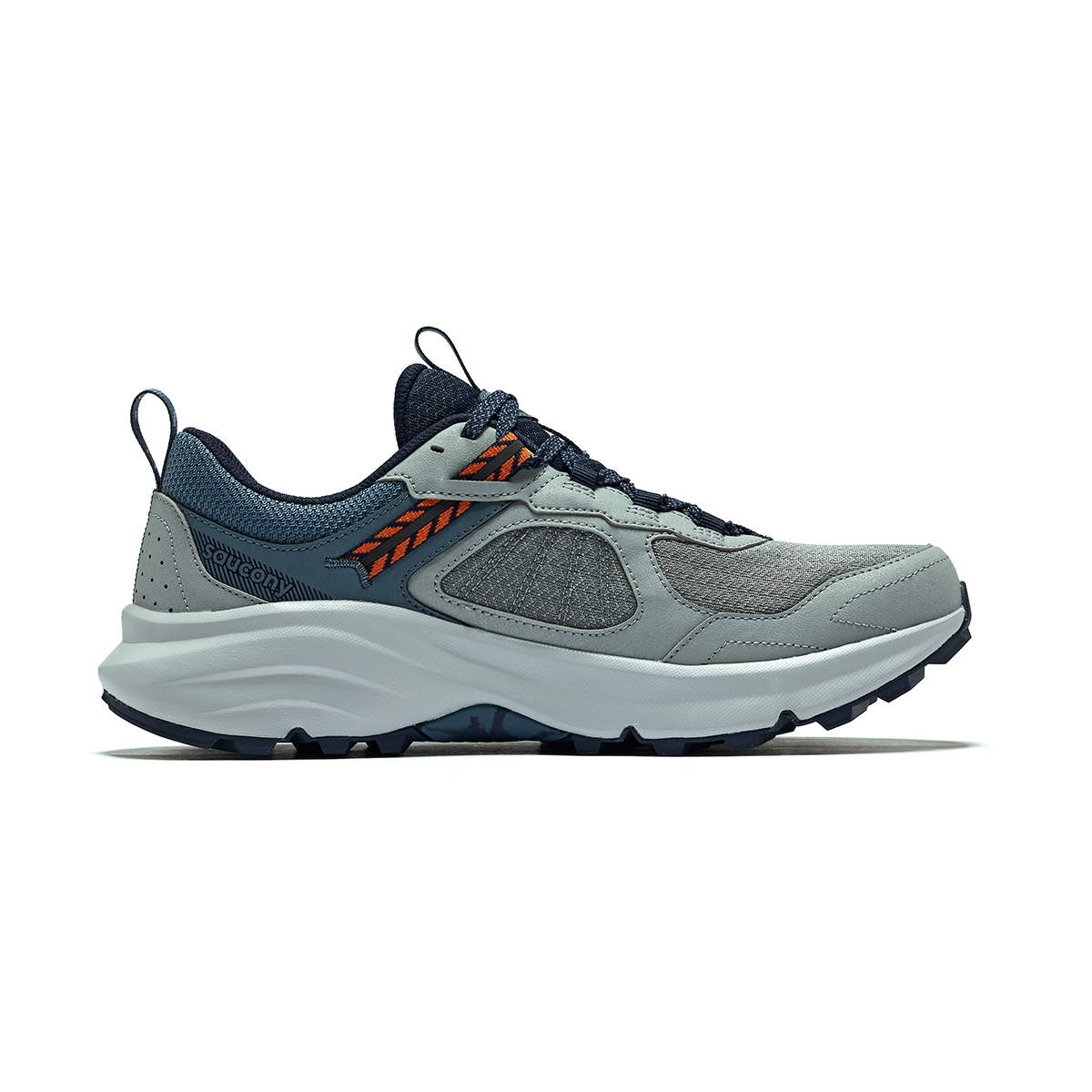 Saucony Excursion TR Hiking 17 Comfortable Slip Resistant Low top Running Shoes Men’s Gray Blue