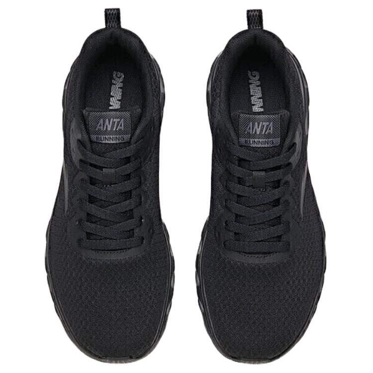 Anta Cushioning, Wear Resistant Low top Running Shoes Men’s Black